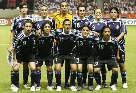 07女足世界杯阿根廷女足客场球衣