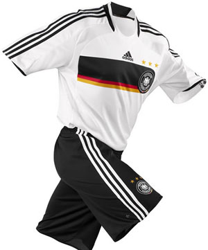 08德国国家队主场球衣