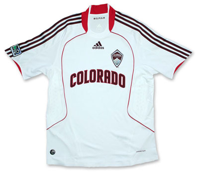 科罗拉多急流2008赛季第二客场球衣