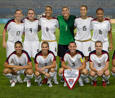 美国女足2008奥运会主场球衣