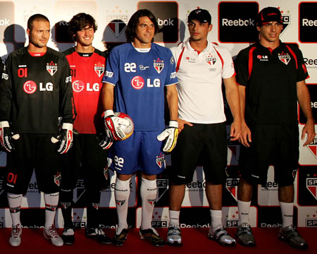 圣保罗2009赛季新球衣正式发布