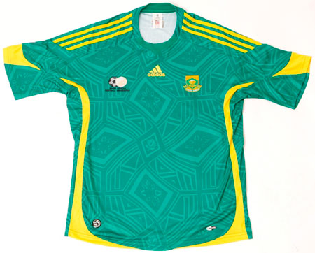 南非国家队2009联合会杯客场球衣