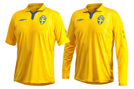 瑞典国家队09-10赛季主场球衣