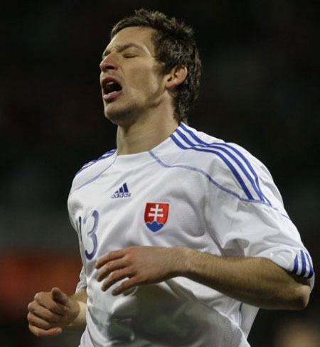 斯洛伐克国家队2010世界杯新款主客场球衣 © kitstown.com 球衫堂