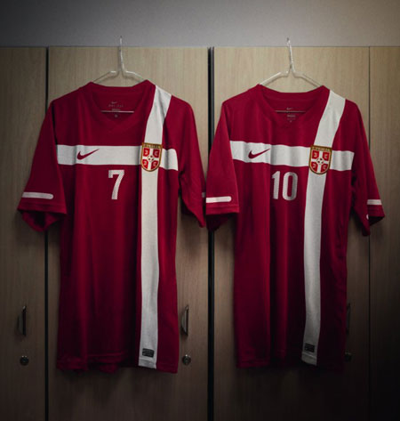 塞尔维亚国家队2010世界杯主场球衣 © kitstown.com 球衫堂