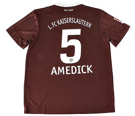 凯泽斯劳滕新队徽及2010-11赛季主客场球衣 © kitstown.com 球衫堂