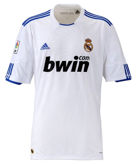 皇家马德里2010-11赛季主场球衣 © kitstown.com 球衫堂
