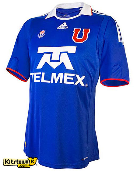 智利大学2010-11赛季主客场球衣 © kitstown.com 球衫堂