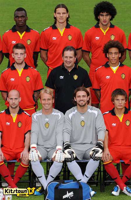 比利时国家队2010-12赛季主场球衣 © kitstown.com 球衫堂
