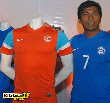 印度国家队2010-12赛季主客场球衣 © kitstown.com 球衫堂