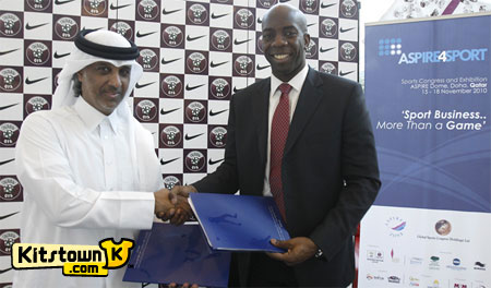 卡塔尔国家队签约耐克 © kitstown.com 球衫堂