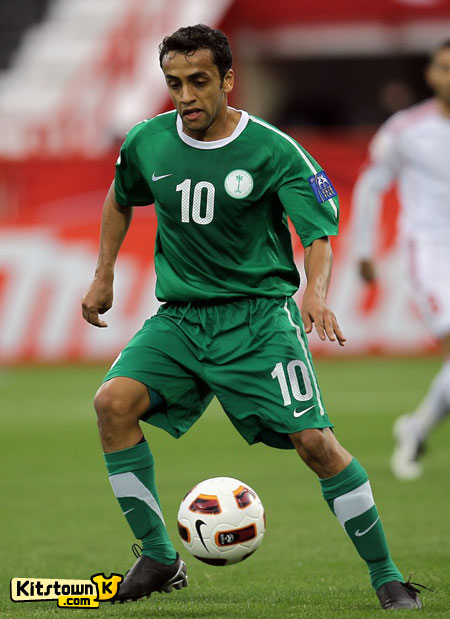 沙特阿拉伯国家队2011亚洲杯客场球衣 © kitstown.com 球衫堂