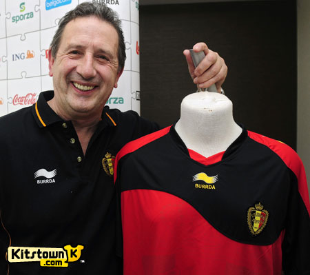 比利时国家队2011-12赛季主客场球衣 © kitstown.com 球衫堂