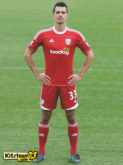 西布罗姆维奇2011-12赛季第二客场球衣 © kitstown.com 球衫堂