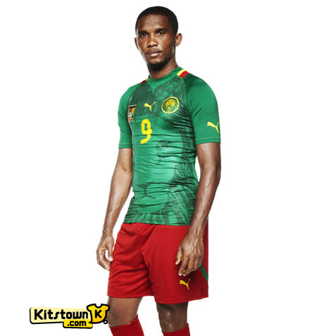 喀麦隆国家队2012-13赛季主场球衣 © kitstown.com 球衫堂
