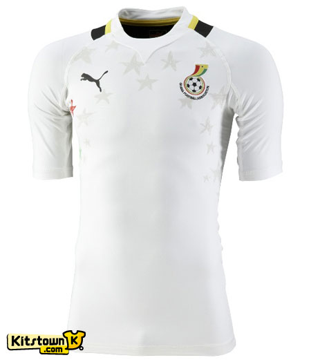 加纳国家队2012-13赛季主场球衣 © kitstown.com 球衫堂