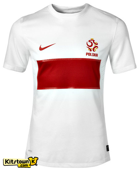 波兰国家队2012-13赛季主客场球衣 © kitstown.com 球衫堂