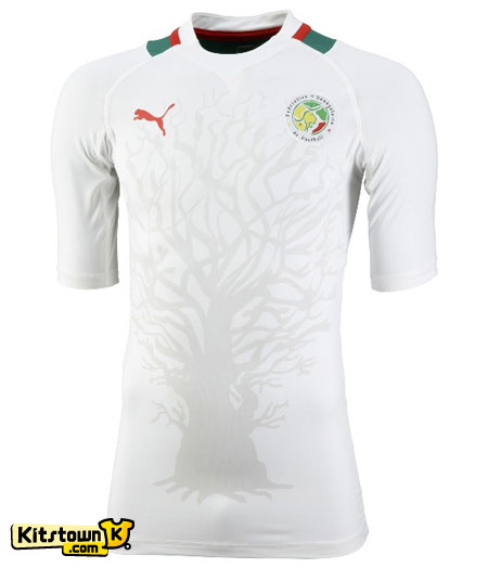 塞内加尔国家队2012-13赛季主场球衣 © kitstown.com 球衫堂