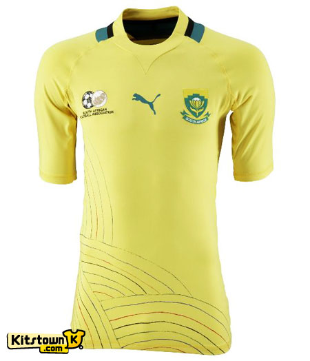 南非国家队2012-13赛季主场球衣 © kitstown.com 球衫堂
