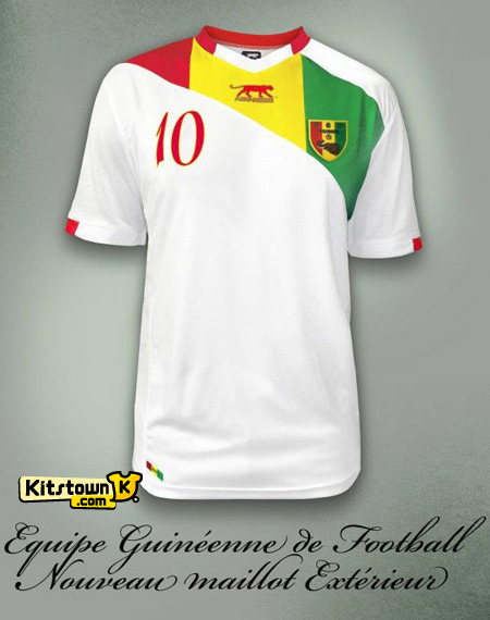 几内亚国家队2012非洲杯主客场球衣 © kitstown.com 球衫堂