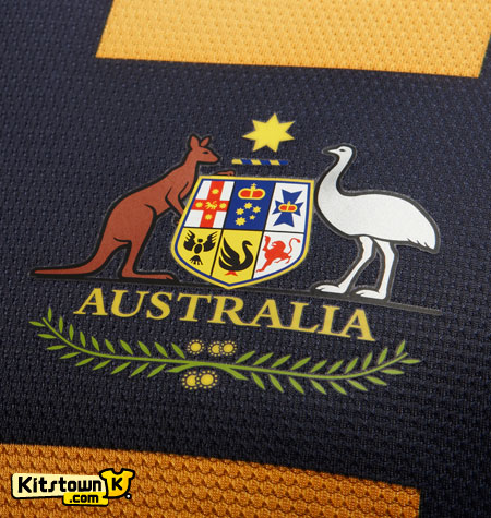 澳大利亚国家队2012-13赛季客场球衣 © kitstown.com 球衫堂