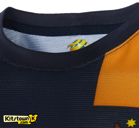 澳大利亚国家队2012-13赛季客场球衣 © kitstown.com 球衫堂