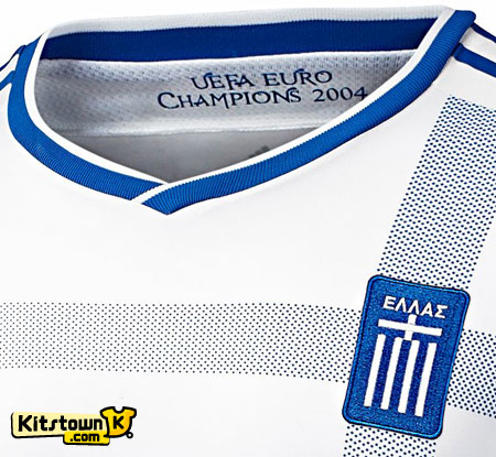 希腊国家队2012-13赛季主场球衣 © kitstown.com 球衫堂