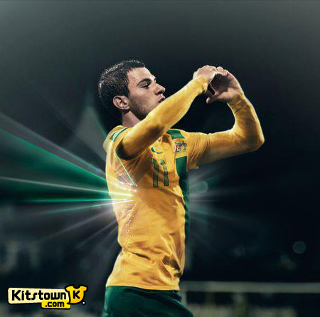 澳大利亚国家队2012-13赛季主场球衣 © kitstown.com 球衫堂