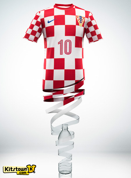 克罗地亚国家队2012-13赛季主场球衣 © kitstown.com 球衫堂