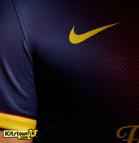 巴塞罗那2012-13赛季主场球衣 © kitstown.com 球衫堂