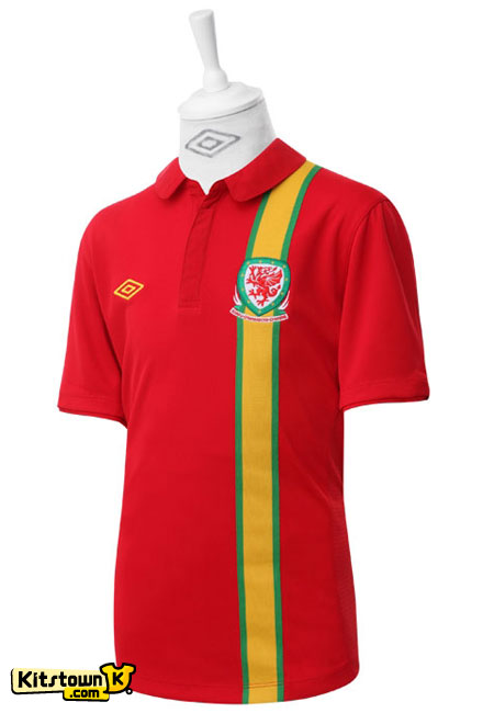 威尔士国家队2012-13赛季主场球衣 © kitstown.com 球衫堂