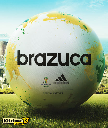 brazuca — 2014巴西世界杯官方比赛用球正式命名 © kitstown.com 球衫堂