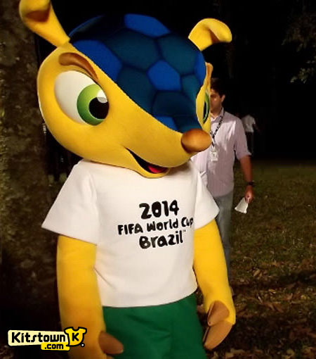 2014巴西世界杯官方吉祥物 © kitstown.com 球衫堂