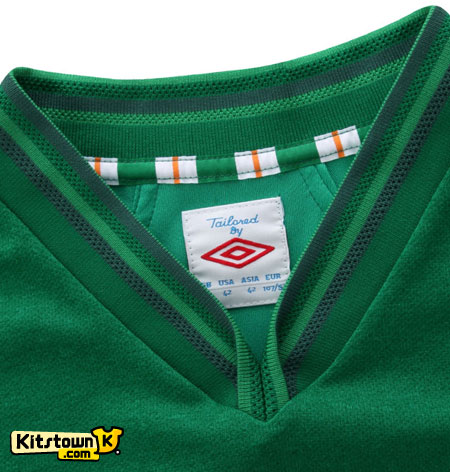 爱尔兰国家队2012-14赛季主场球衣 © kitstown.com 球衫堂