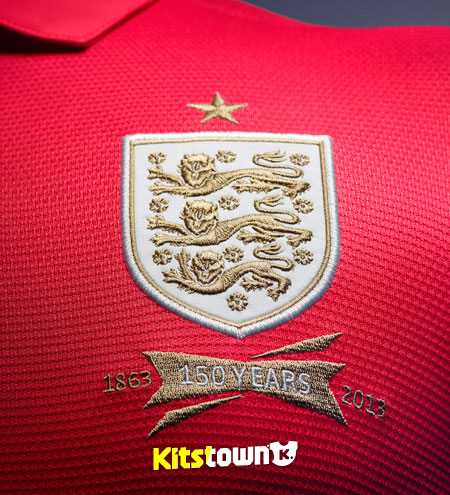 英格兰国家队2013赛季客场球衣 © kitstown.com 球衫堂