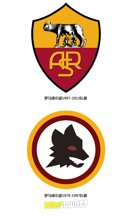 罗马俱乐部公布新队徽 © kitstown.com 球衫堂