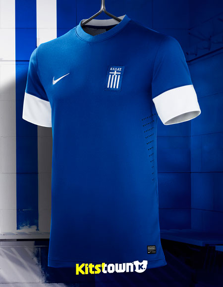 希腊国家队2013-14赛季主客场球衣 © kitstown.com 球衫堂
