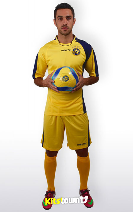 特拉维夫马卡比2013-14赛季主客场球衣 © kitstown.com 球衫堂