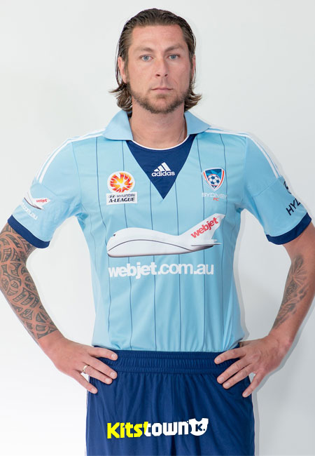 悉尼FC 2013-14赛季主客场球衣 © kitstown.com 球衫堂