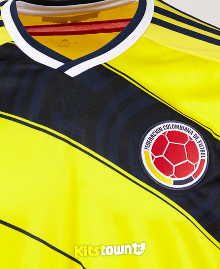 哥伦比亚国家队2014世界杯主场球衣 © kitstown.com 球衫堂