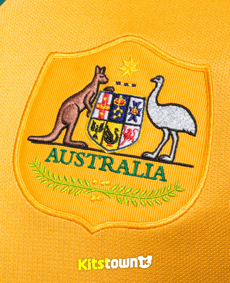 澳大利亚国家队2014世界杯主场球衣 © kitstown.com 球衫堂
