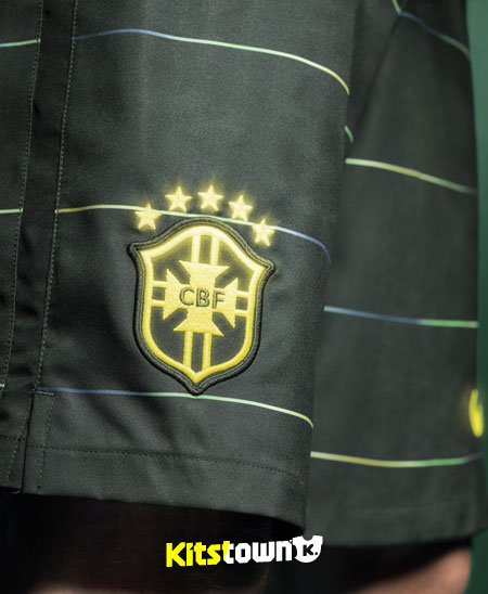 巴西国家队2014世界杯第二客场球衣 © kitstown.com 球衫堂