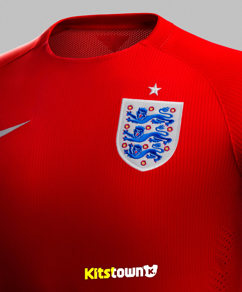 英格兰国家队2014世界杯主客球衣 © kitstown.com 球衫堂