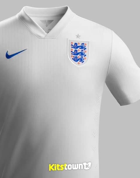 英格兰国家队2014世界杯主场球衣 © kitstown.com 球衫堂