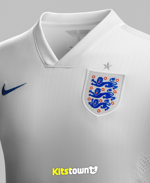 英格兰国家队2014世界杯主场球衣 © kitstown.com 球衫堂