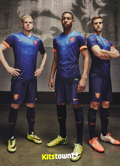 荷兰国家队2014世界杯客场球衣 © kitstown.com 球衫堂