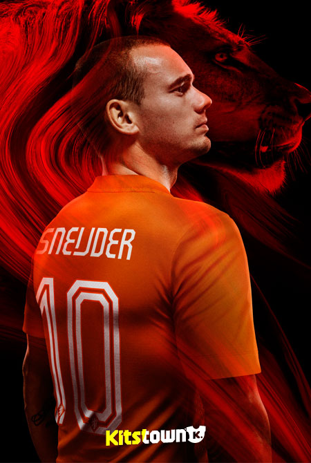 荷兰国家队2014世界杯主场球衣 © kitstown.com 球衫堂