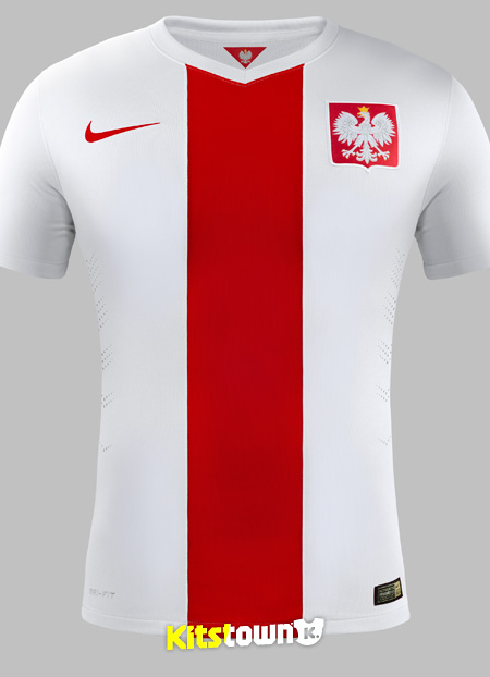 波兰国家队2014-15赛季主客场球衣 © kitstown.com 球衫堂