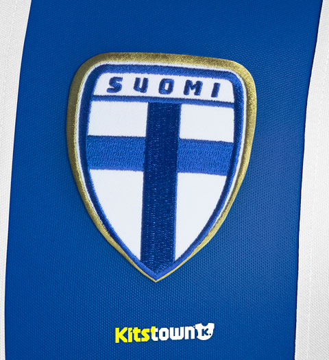 芬兰国家队2014-15赛季主场球衣 © kitstown.com 球衫堂