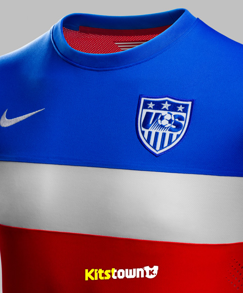 美国国家队2014世界杯客场球衣 © kitstown.com 球衫堂